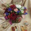 Sweet and sassy floral arrangement perfect for that someone special this Valentine's
