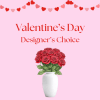 Show your love by gifting a bouquet filled with festive red and