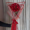Dozen Red Roses carefully wrapped and tied with a satin ribbon. 

Default