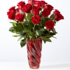 The universal symbol for romantic love, these crimson red roses are a