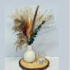A stylish dried flower set featuring pampas grass, eucalyptus, and autumn-toned accents
