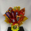 A candy lover&rsquo;s dream! This colorful candy bouquet is loaded with a
