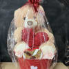 Big bear beutiful perfect gifts for valentians with box chocolates 
