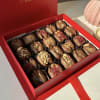 Indulge in our exquisite selection of premium dates, delicately hand-dipped in smooth