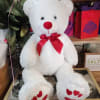 White/red 40" bear ONLY $75