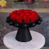 14 Eternal Red Roses in Designer Black Vase

A refined statement of elegance