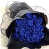 Beautiful Blue Roses Wrapped 