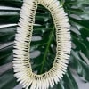 Our Micronesian Ginger White lei is clean, light and elegant. It is