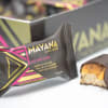 Delightful vanilla shortbread, salted caramel, and our custom-blend dark chocolate. This bar