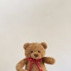 Deluxe Teddy Bear &ndash; A brown teddy bear with a red ribbon