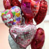 Celebrate love with a festive Valentine&rsquo;s helium balloon. Design will vary based