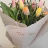 A bouquet of fresh tulips that conveys elegance, tenderness, and joy. Each