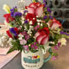 Roses and blooms in a love mug! 