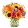 Like a warm embrace, our vibrant flower bouquet delivers your sentiments to