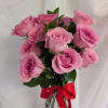 The perfect mix of classic and modern. One dozen pink romantic long