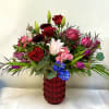 A vibrant treasure of a bouquet! Gems features a rich collection of