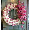 A beautiful and elegant European style wreath with mixed flowers.

This item in
