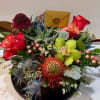 etals &amp; Roots Garden Box is a luxurious wooden box arrangement featuring
