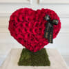 Mini Heart Sculpture Stands Approx 18" Tall 
Approximately 70-75 roses 

#425