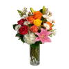 Radiating the warmth of a heartfelt sunrise, this spirited Valentine&rsquo;s bouquet is