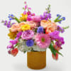 Spring has sprung with this beautiful colorful mixed blossoms bouquet filled with