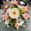 Tender Peaches is a soft and calming floral design. Perfect for those