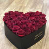 A box of roses that will make the room shine