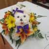 This flower puppy will bring joy to anyone who walks in the
