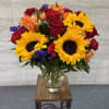 Bring happiness with a colorful arrangement, very beautiful as a gift.