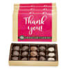 Locally made chocolates to say Thank You with. 5.5oz assorted box.