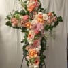 Send this gorgeous cross floral tribute in memory of your loved one