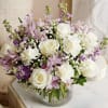 Our lovely mix of roses, carnations, alstroemeria, baby&rsquo;s breath and more in