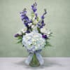 Blue Skies Bouquet by Savilles Country Florist  approx. 21" H x