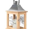 Our Memorial Lanterns are made from quality composite wood and a stainless