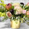 A stunning bouquet of blooms for any occasion! Several Pink Mink protea