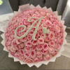 Bouquet with Baby&rsquo;s Breath Letter

Make a bold statement with our signature buch&oacute;n-style