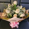 Our dozen vaseless luxury wrapped rose bouquet are kept fresh with the