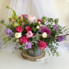 Theme Colors: Shades of pinks and purples

Featured Blooms: orchid, roses, cabbage, peonnies