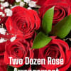 Give the &ldquo;WOW&rdquo; of two dozen roses!! Sure to impress your special