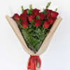 Our traditional wrapped dozen roses feature our premium long stem roses adorned