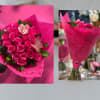 24 BEAUTIFUL PINK ROSES
"CUT BOUQUET"