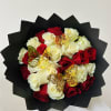Beautiful red and white combination

STANDARD 25  ROSES 
DELUXE 36 ROSES 
PREMIUM