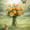 Sincere Peach Roses
Embrace the warmth and sincerity of our peach roses. These