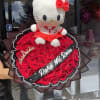 50 roses with hello kitty plush
available in 2 colors