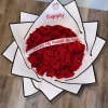 BUCHON BOUQUET WITH PERSONALIZED RIBBON (SEND THE PHRASE YOU WANT ON THE