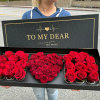 Pamper Mom with Exquisite Mother's Day flower arrangement, featuring stunning red roses