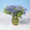 For the love of blue!! We arrange a vase of all blue
