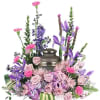 Surround their memory with beautiful blooms. Pinks, lavenders, blues, and greens are