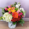 Beautiful soft fresh flower arrangement for mom, handpicked by our florists.