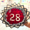 50 roses custom number bouquet 